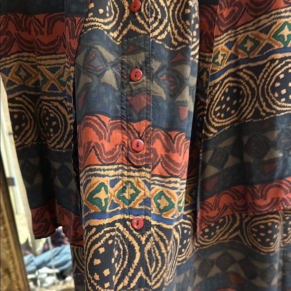 Vintage 100% silk women’s skirt set immaculate condition - Picture 5 of 5